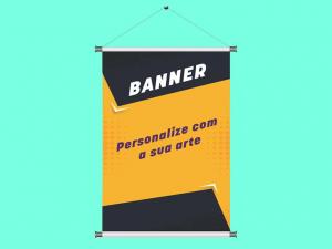 Banner  800mm X 1200mm 4x0 (FRENTE) FRENTE  